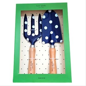 kate spade New York Navy Dots Garden Tool Set